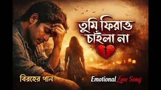 তুমি ফিরাও চাইলা না😞😢😟