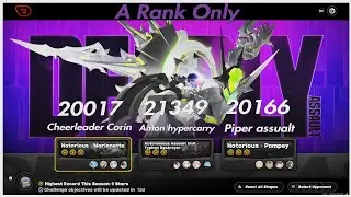 A Rank only - Dps Soukaku, Anton hypercarry, and Piper assualt - Deadly Assualt 9 star clear | ZZZ