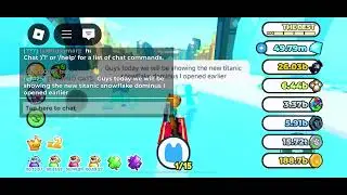 Testing out the new titanic snowflake dominus