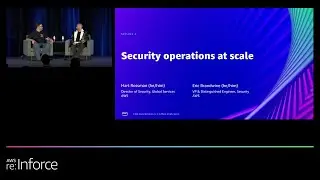 AWS re:Inforce 2022 - Security operations at scale (SEC205-L)