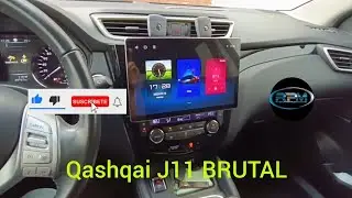 Instalamos equipo multimedia de 11,5 pulgadas en Nissan Qashqai J11