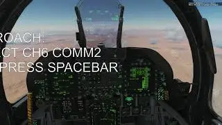 DCS F/A-18C Red Flag Mission - ATC explained