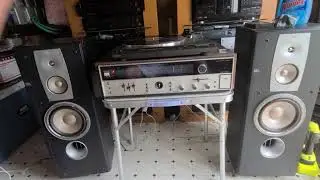 FISHER STUDIO 404X RECEIVER WITH PHONO INPUT 1972 TEST