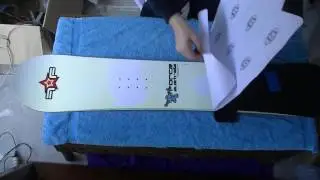 Виниловая пленка для сноуборда