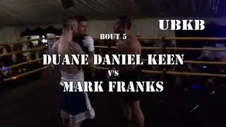 Bare Knuckle Boxing Duane Keen v Mark Franks