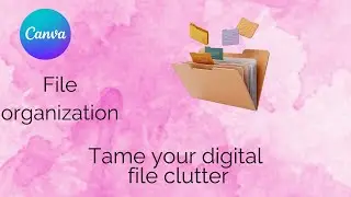 Stop Losing Files! Organize Them 📂
