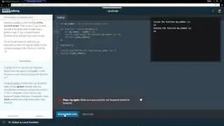 [codecademy Javascript] Streaming Live Coding