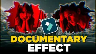 How To Create Ink Documentary Effect In FILMORA 14 | Ink Transition Effect