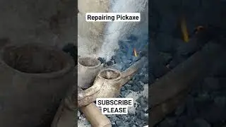 Repairing Pickaxe #viral #blacksmith