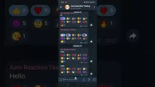 Telegram Auto Reaction Bot | Get reactions on telegram posts