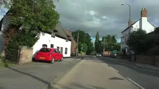 Driving On The A38 From Worcester To Kempsey, Worcestershire, England Friday, 11th June 2021