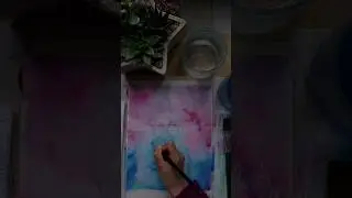Earth Keeper Painting Art Timelapse | watercolour painting #visionaryart #earthkeeper #art