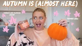 HUGE TKMAXX AUTUMNAL & HALLOWEEN *New in* HOMEWEAR HAUL 🎃🍂 | Cosy Decor Haul 🍂