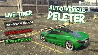 Auto Vehicle Deleter - FiveM Standalone Script