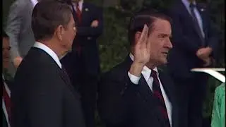 President Reagan's Remarks at Swearing-in for William Webster as CIA Director on May 26, 1987