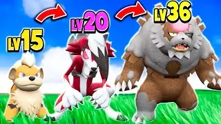We Randomly Evolved Pokemon Every Level, Then We Battle!