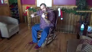 Todd Porter playing the fiddle