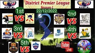 DISTRICT PREMIER LEAGUE BALOTRA LIVE 22/12/2022