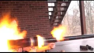 Potato Cannon Explosion Fail