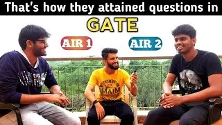How toppers attempt GATE questions in 3 hrs? | AIR 1 & AIR 2 | Bharath & Shyam | IISc Bangalore