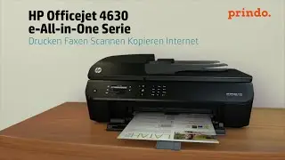 Drucken, scannen, kopieren und faxen &ndash; HP Officejet 4630 Drucker &ndash; prindo.de