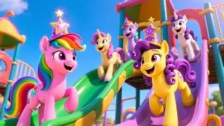 Boom Boom Pony Parade 🐴🎉 Fun Kids Song | Play & Learn with Baby
