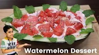 Watermelon Dessert | Watermelon recipe | Easy and Quick Summer Dessert