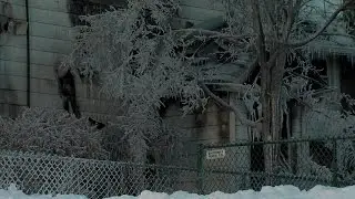 Greentown fire scene
