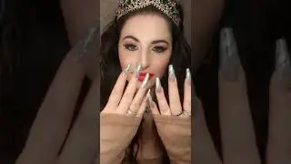 holiday party nails #reels #tiktok #viralvideo #viral #shorts #fyp #holidayoutfits #holidaynails