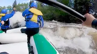 The Upper Eagle Whitewater Rafting - Vail, Colorado