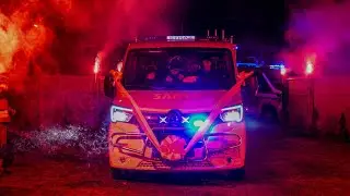 Przyjazd oraz powitanie nowego GLBM-Rt Renault Master dla OSP Bór Biskupi