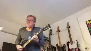 Les Paul Peter Green/Gary Moore sounding guitar, played on 1966 tube Amp