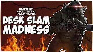 Modern Warfare Funny Moments - DESK SLAM MADNESS