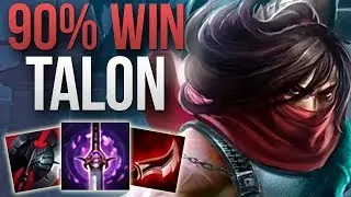 INSANE CHALLENGER 90% WIN RATE TALON CARRY! | CHALLENGER TALON MID GAMEPLAY | Patch 9.19 S9