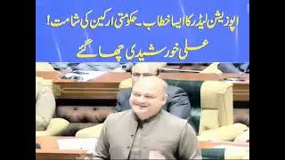 Sindh assembly budget opposition leader Ali Khushi Di