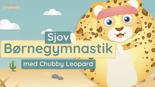 Sjov børnegymnastik med øvelser til opvarmning, Aktiv Skærmtid | Little Chubbies