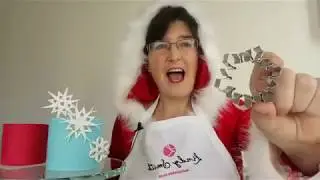 How to make intricate sugar snowflakes