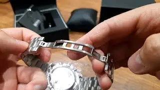 How To Open Hugo Boss Watch Strap (double/butterfly clasp) & Unboxing!