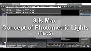 3DsMax Tutorials, Learn Concept of Photometric Lights in 3dsmax P2