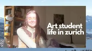 Last week of my exchange in Zurich as an art student... /vlog