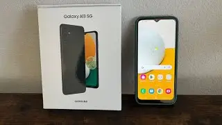 Boost Mobile Samsung Galaxy A13 5G unboxing review + Camera test and accessories #samsunggalaxy