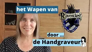 Het graveren van het wapen van Ravenclaw (Ravenklauw)