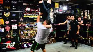 Santino Bros  Wrestling Pro Wrestling move Brain Buster 2