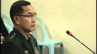 Gen. Mapagu on Cong. Antonino's Interpellations Part 1