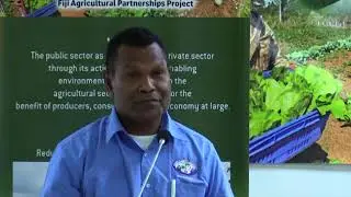 Memorandum of Agreement Signed on Fiji Agriculture Partnership Project