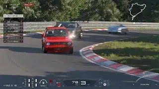 PS5【GT7】Volkswagen Golf I GTI '83:890kg:Nürburgring:GT Sophy: #GT7 #PS5
