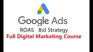 Google Ads  Adwords video ROAS   Bid Strategy