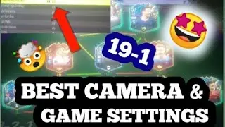 #1 CAMERA & GAME SETTINGS FOR OLD GEN!!! | 19-1 CAMERA SETTINGS - Fifa 22 Ultimate team