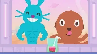 Sago Mini World New Game - Super Juice - Baby Learn Colors Fun Making Super Juice - Games For Kids