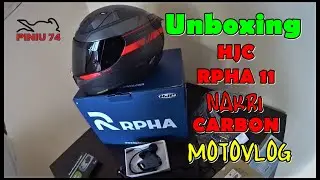 HJC RPHA 11 Carbon Nakri | Unboxing | Kilka słów o pierwszych wrażeniach. MOTOVLOG